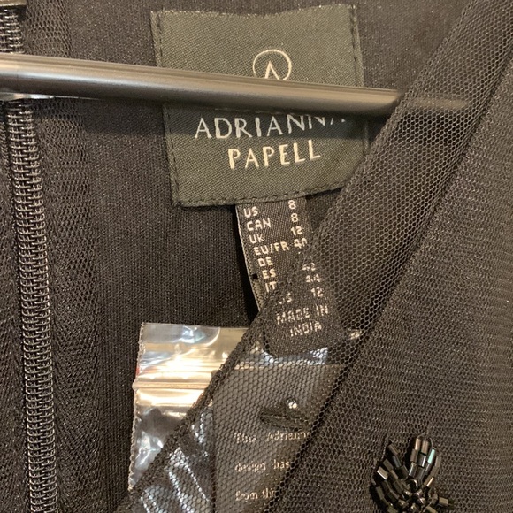 Adrianna Papell | Beaded Long Sleeve Top - Picture 2 of 9